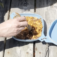 À quel point c'est facile la préparation des repas lyophilisés?