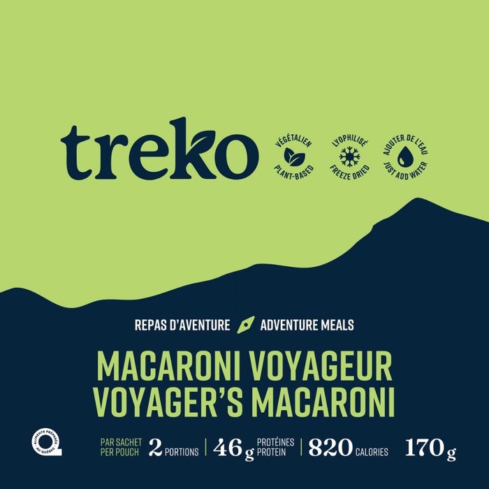 Voyager's Macaroni - 2 servings per bag