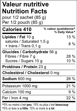 Voyager's Macaroni - 2 servings per bag
