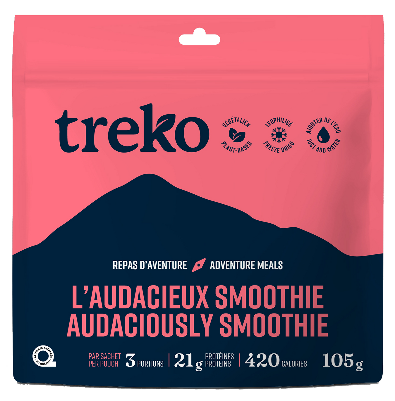 trekking snacks fabriqués au Canada pour les aventures