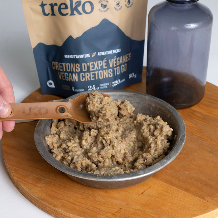 Vegan cretons to go - 3 servings per bag
